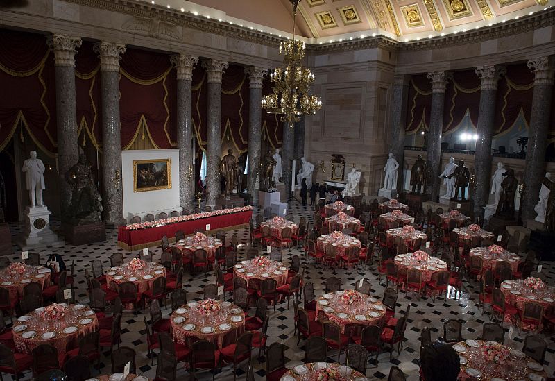 Almuerzo en el Capitolio