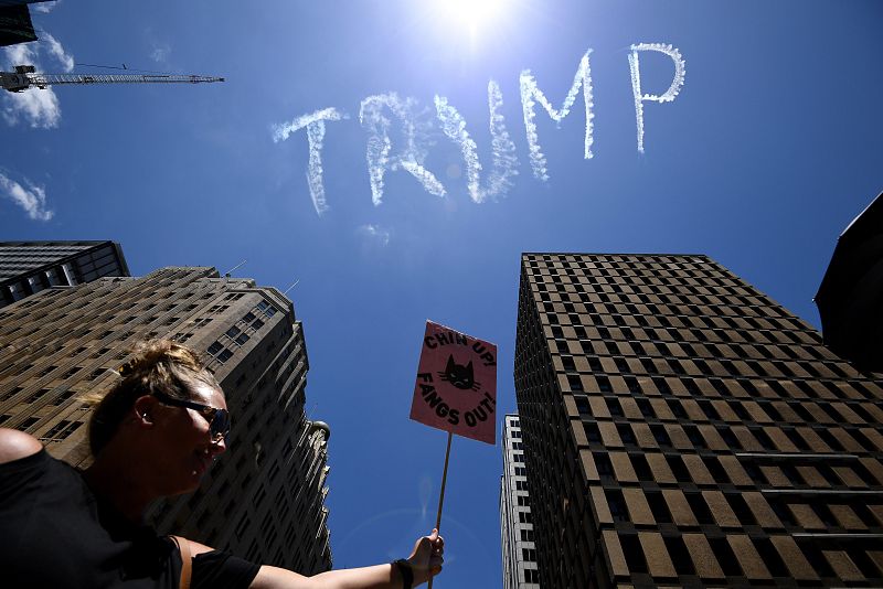 La "Marcha de las Mujeres" se repite en ciudades de todo el mundo