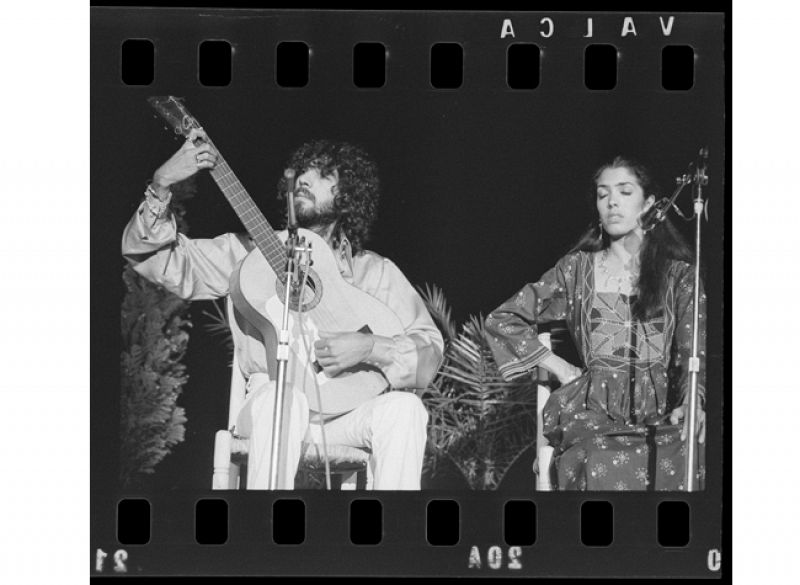 Lole y Manuel, fotografiados por Vicente Ibáñez.