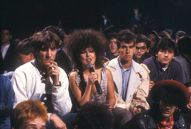 Estuvo siempre vinculada a programas de cultura y entrevistó a artistas como Joan Miró, Keith Haring o David Hockney