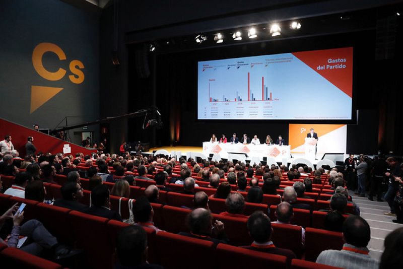 Vista de la IV Asamblea General de Ciudadanos