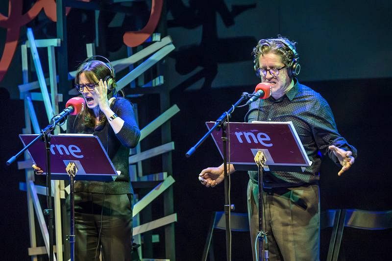 Aitana Sánchez Gijón y Pedro Casablanc.