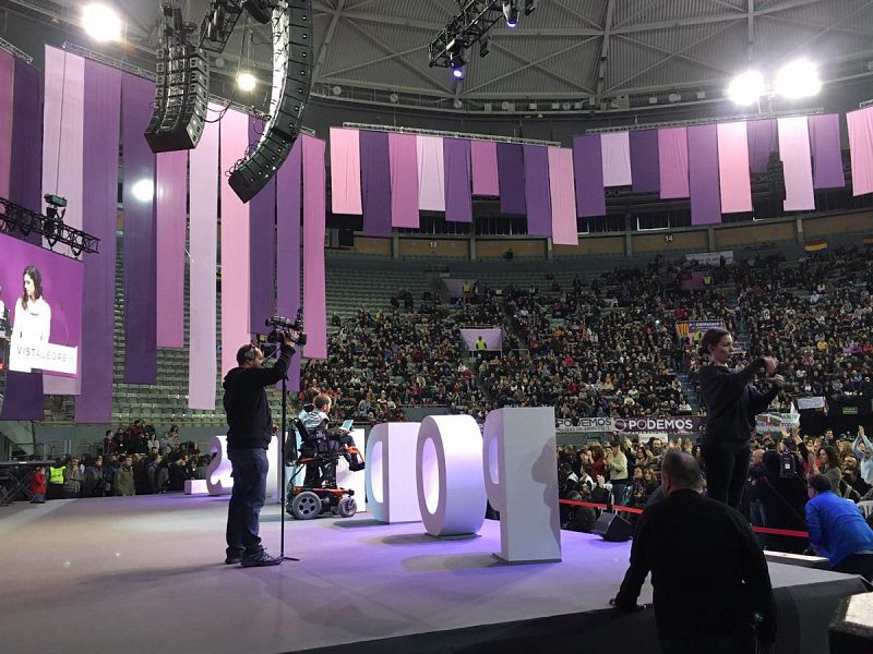 Clausura de la Asamblea Ciudadana de Vistalegre