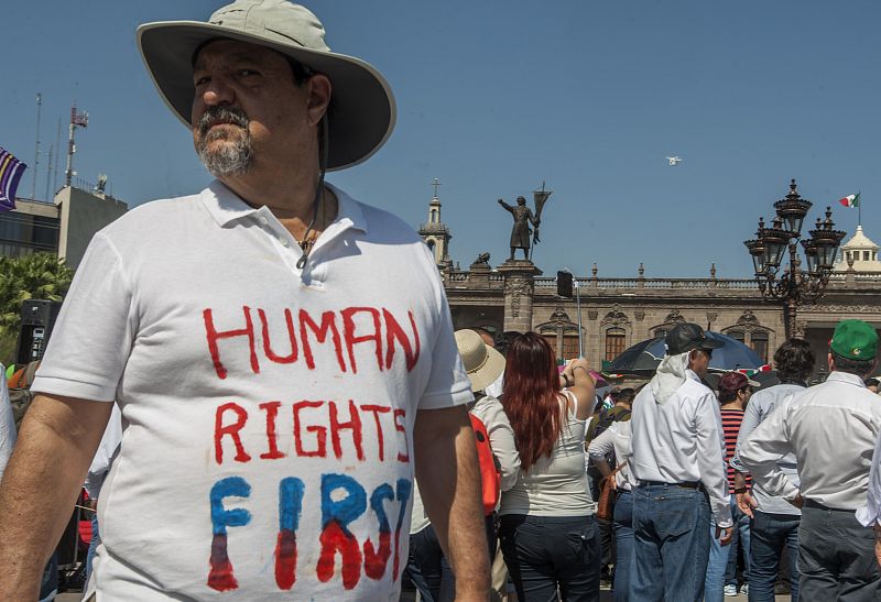 México se manifiesta contra Trump