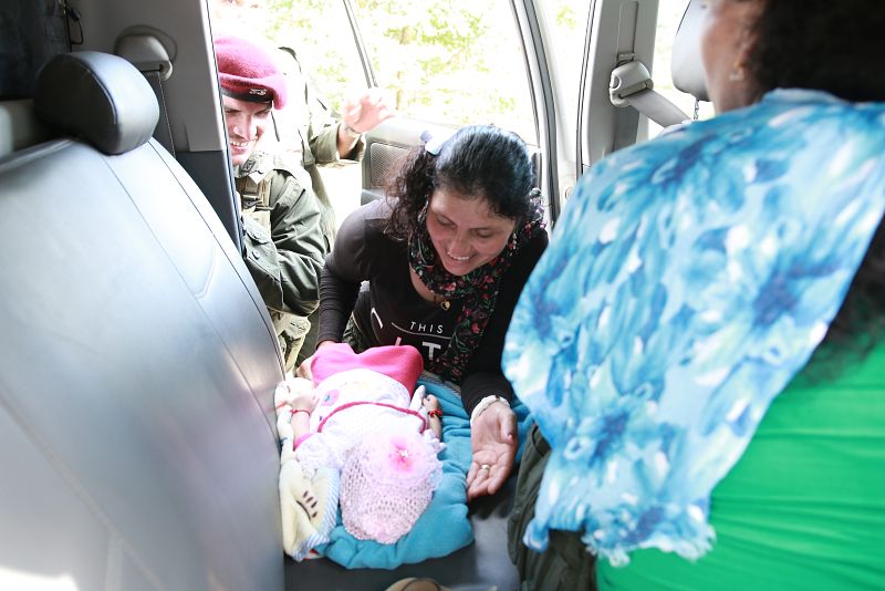 Actualmente hay 80 guerrilleras embarazadas y se calcula que en los próximos meses nacerán unos 300 bebés. Durante la guerra, estar embarazada estaba mal visto y muchas se vieron obligadas a abortar.