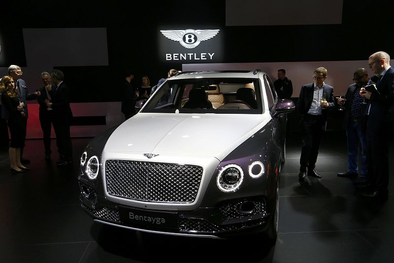 Bentley Bentayga, en la 87 Exposición Internacional del Motor de Ginebra