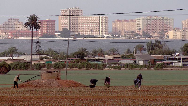 Agricultura y construcción presionan enormemente al Mar Menor
