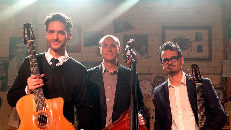 Biel Ballester, a l'escenari de 'El Siglo', un lloc màgic on fem el programa 'Músics' de TVE Catalunya