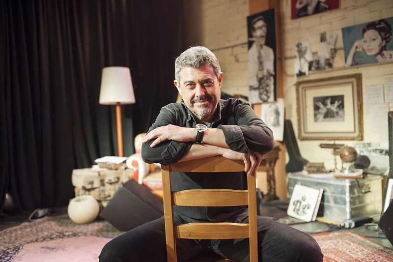 L'escenari de 'Músics', el nou programa de TVE Catalunya dirigit i presentat per Goyo Prados, sembla el saló de casa