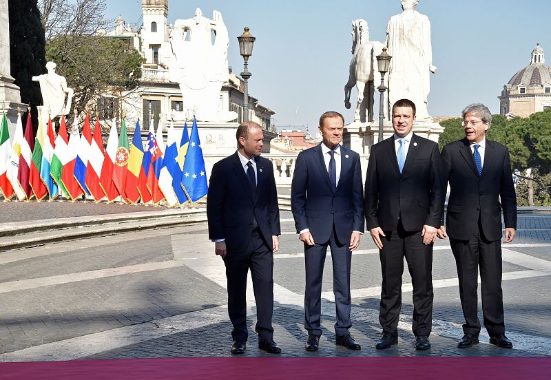 Los Veintisiete se reúnen en Roma en el 60 aniversario de la UE