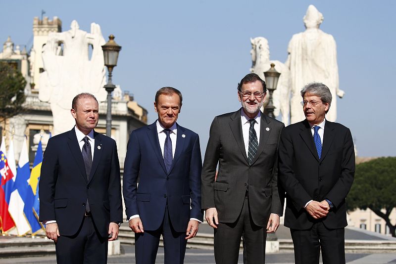 Los Veintisiete se reúnen en Roma en el 60 aniversario de la UE