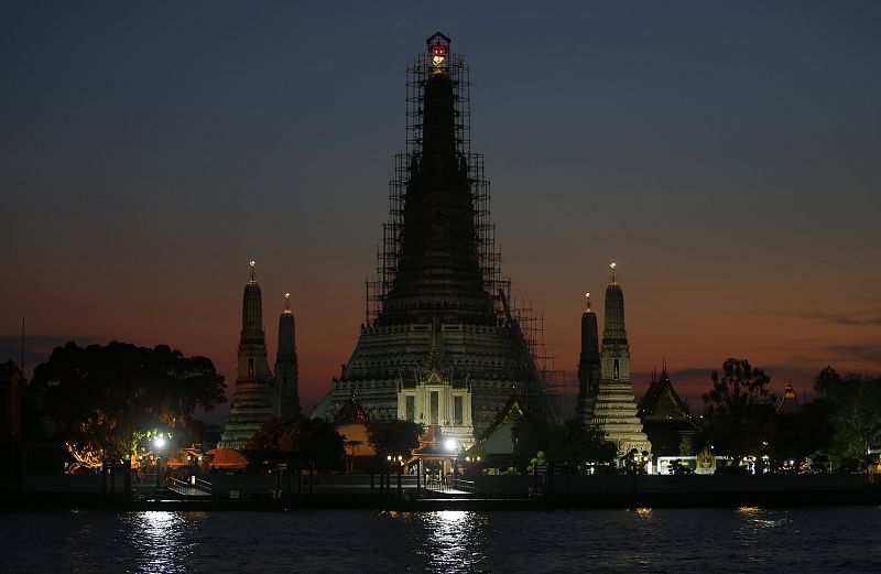 El Templo Dawn, en Bangkok