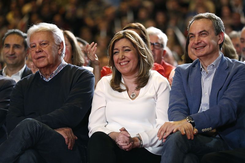 Susana Díaz arranca su candidatura a las primarias del PSOE en Madrid