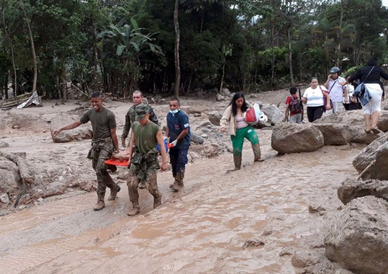 Una avalancha en Colombia deja decenas de muertos