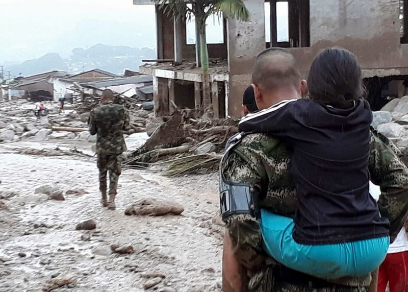 Avalancha Mortal en Mocoa, al sur de Colombia