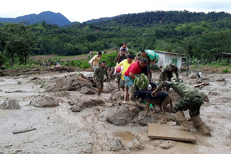 Avalancha mortal en Mocoa, en el sur de Colombia
