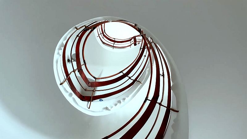 La escalera de la Torre de la Creu