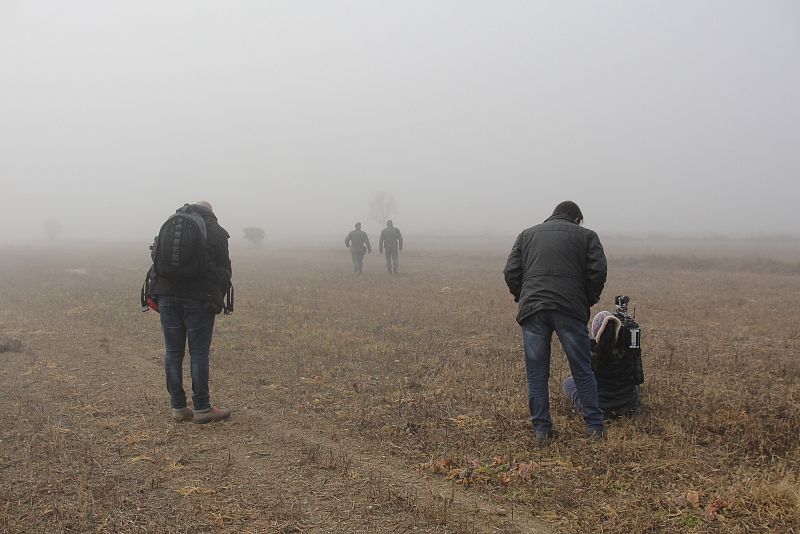 Grabando con el Seprona de Huesca