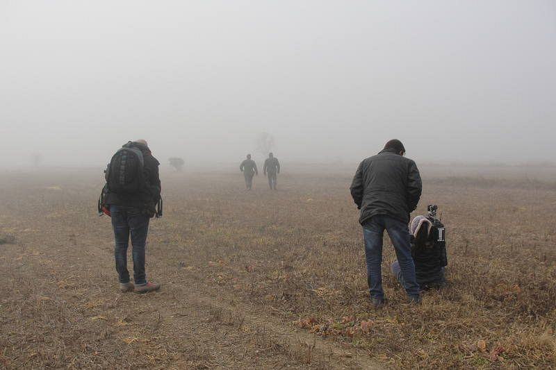 Grabando con el Seprona de Huesca