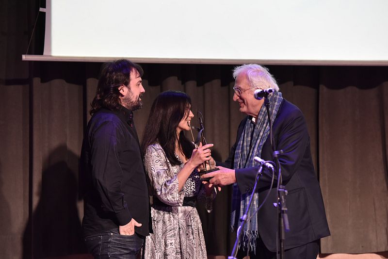 Isaki Lacuesta, Isa Campo y Bertrand Tavernier gala