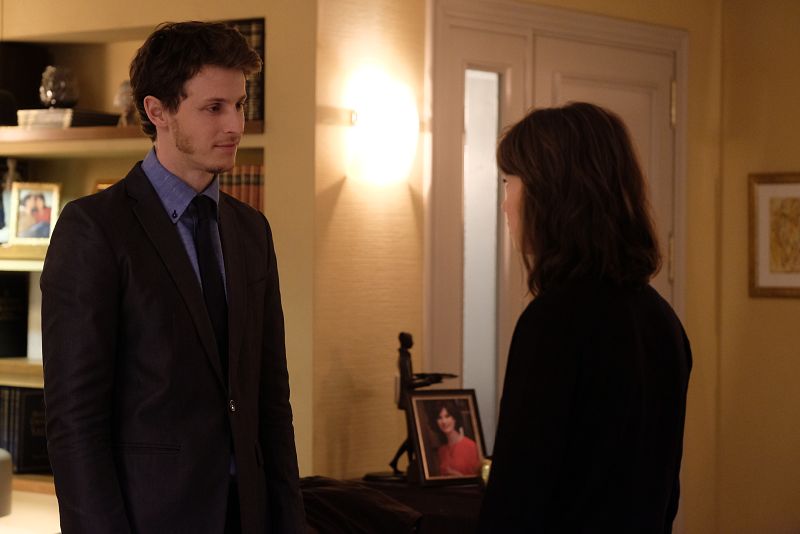 Sergio y Alicia en casa de la Inspectora