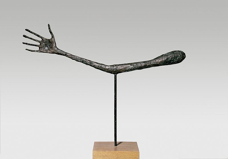 'The Hand'. Alberto Giacometti. 1947. Kunsthaus Zürich, Alberto Giacometti Stiftung.