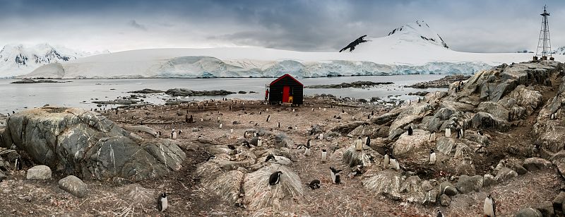 Port Lockroy es una antigua base británica y el lugar más visitado de la Península Antárttica