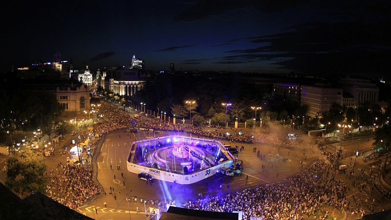 El Real Madrid celebra su 33ª Liga