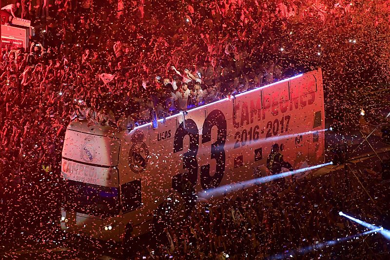 El Real Madrid celebra su 33ª Liga