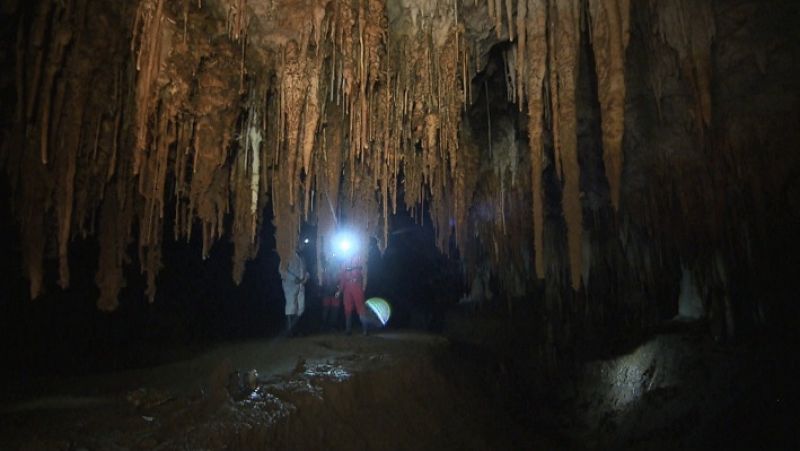 Cueva del Soplao, Cantabria.