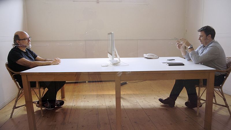 Un momento durante la presentación de un futuro anuncio publicitario