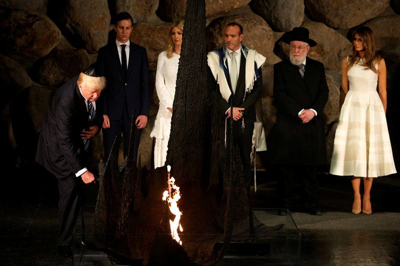 Trump visita Israel y Palestina