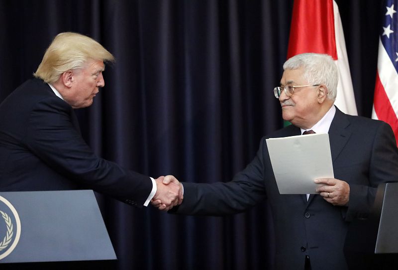 Trump visita Israel y Palestina