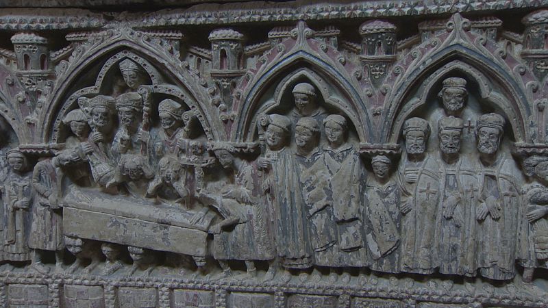 Sepulcro en Santa María la Blanca