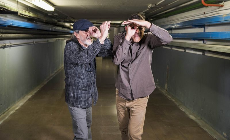 Juan Baño y Xavi Pedro, cámaras