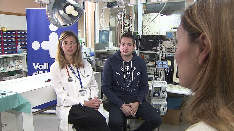 David Miñarro ha estado entre la vida y la muerte por una infección que no respondía a antibióticos