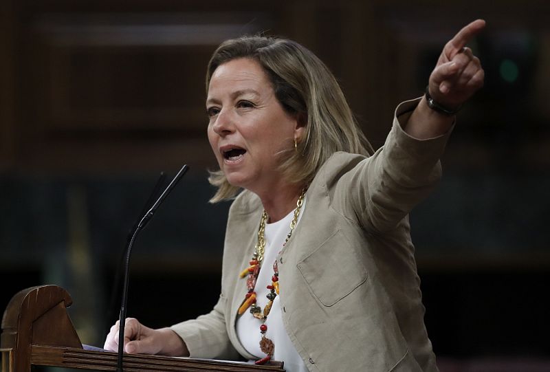 Ana Oramas expone ante el Congreso el rechazo de CC a la moción de censura