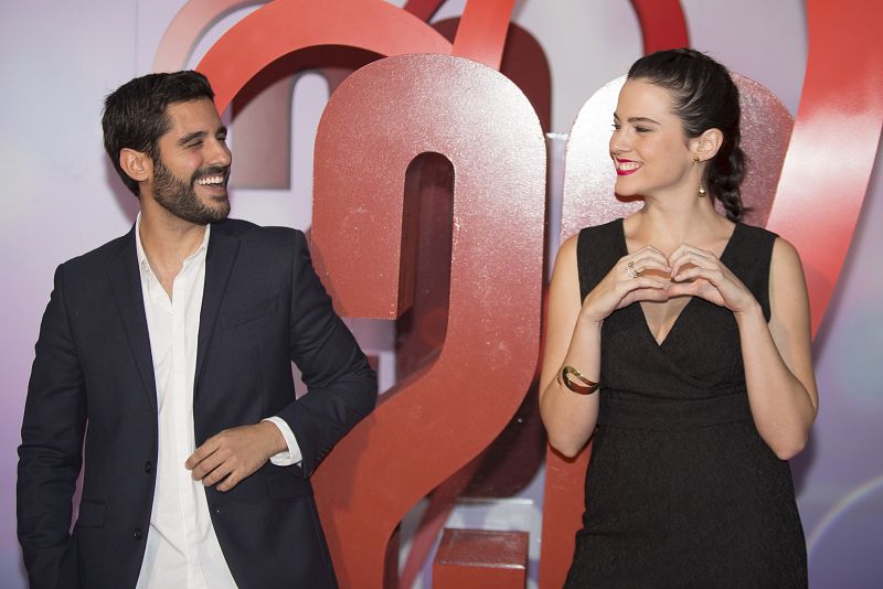 Miguel Diosdado y Cristina Abad, de 'Acacias 38', no faltaron a la fiesta