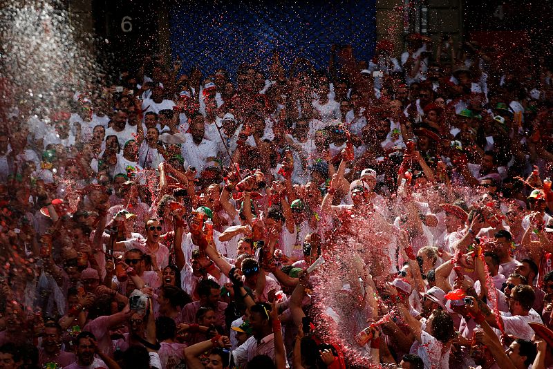 Pamplona acoge a millones de personas para los sanfermines 2017