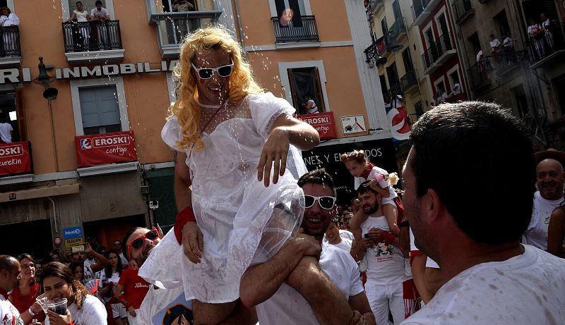 Los sanfermines 2017 han tenido su punto de partida en la Plaza Consistorial