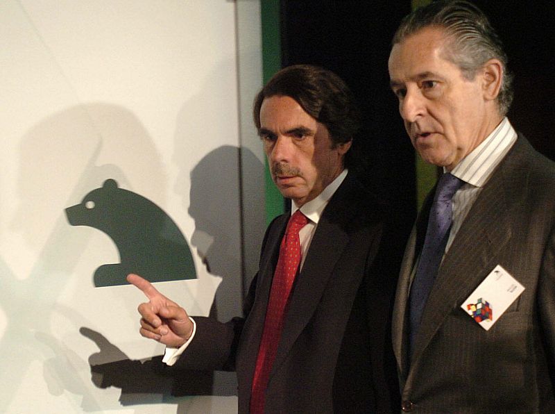 José María Aznar y Miguel Blesa