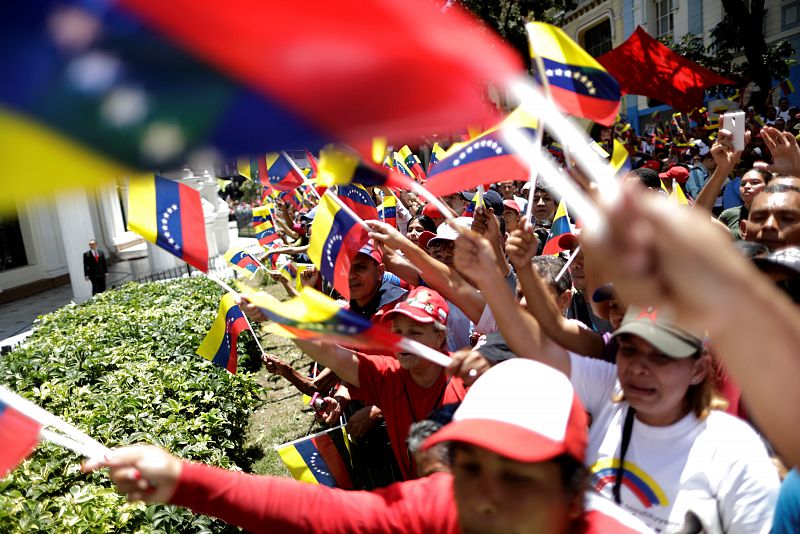 Concentración a favor de la Asamblea Constituyente de Maduro