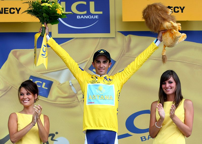 El palmarés de Alberto Contador, en imágenes