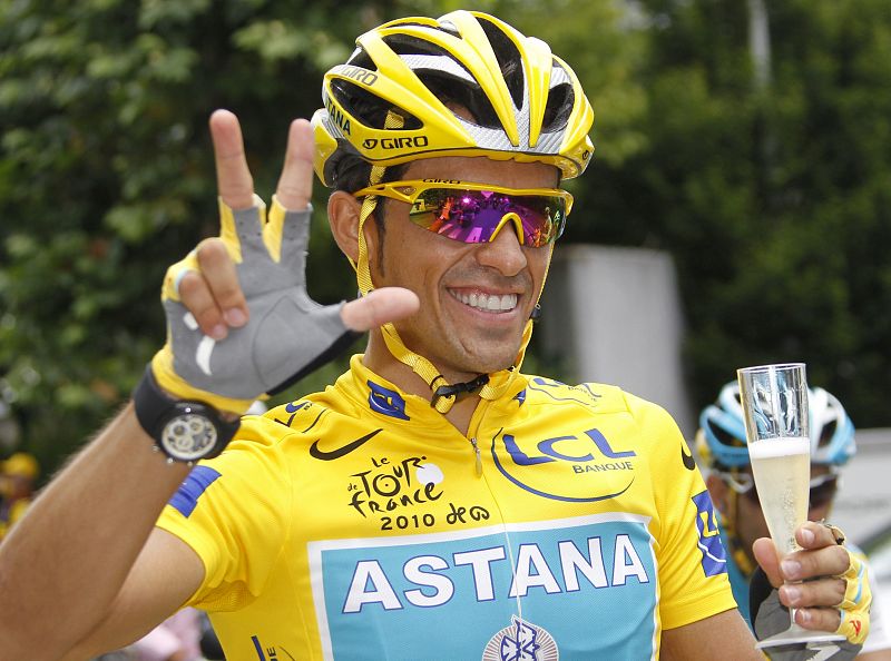 El palmarés de Alberto Contador, en imágenes