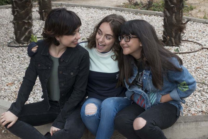 Bea, Patri y Susana contentas de pasar un rato juntas