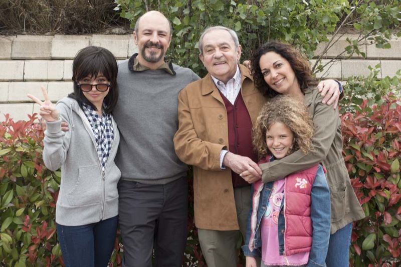 La familia Vargas al completo