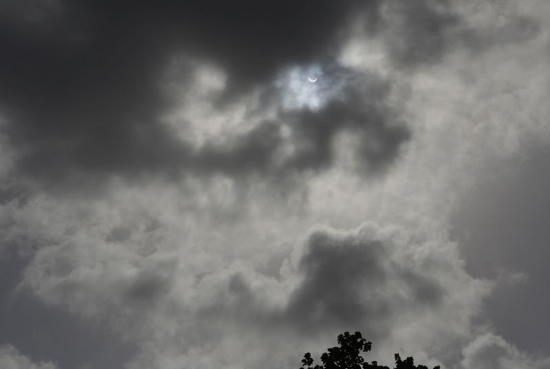El eclipse solar en Puerto Rico