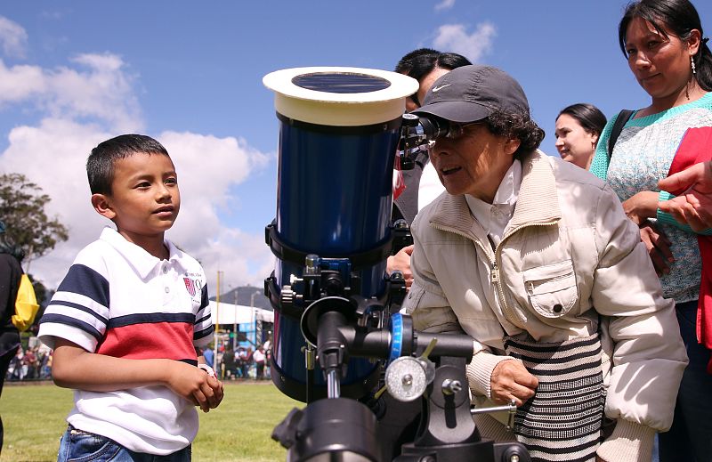El eclipse solar en Colombia