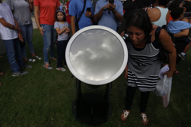 El eclipse solar en Puerto Rico