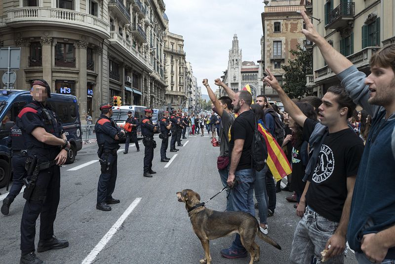 Huelga general en Cataluña